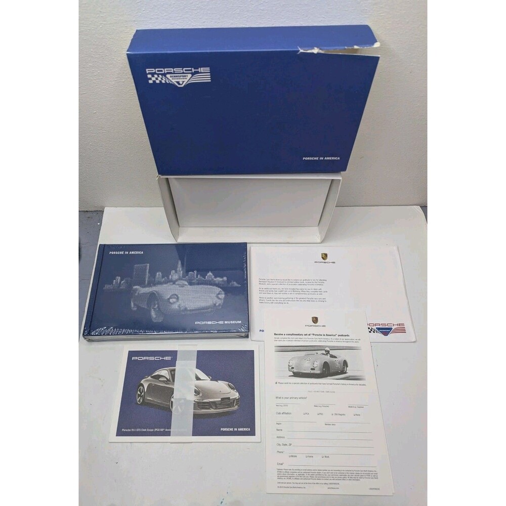 Rennsport Reunion V 2015 Porsche in America Museum Book NIB 356 911 GTS RS